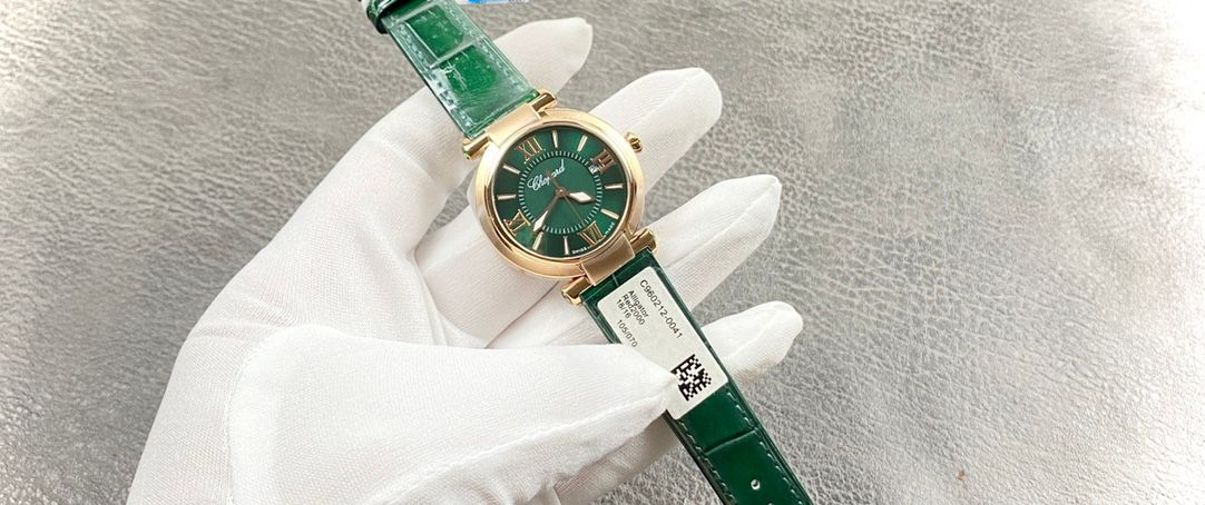 Chopard Green Dial Watch _1