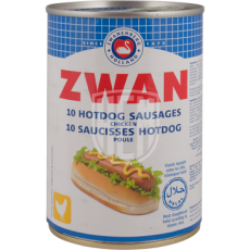 Zwan chicken hotdog 10pcs 200g_0