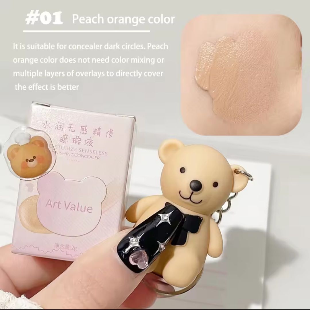 Small Bear Face Liquid Foundation Concealer_1