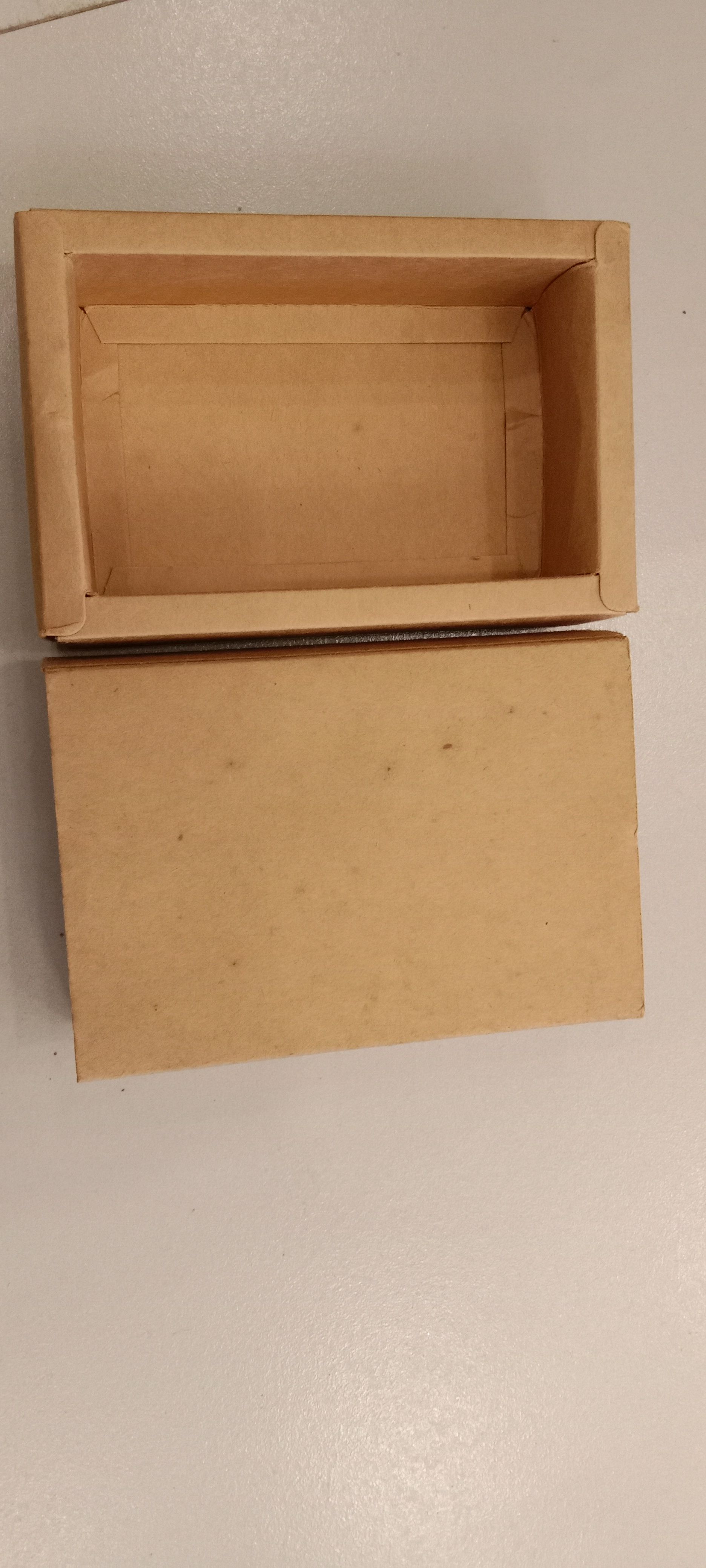 Kraft Paper Rectangular Box with Sleeve 400g (Matchbox)_1