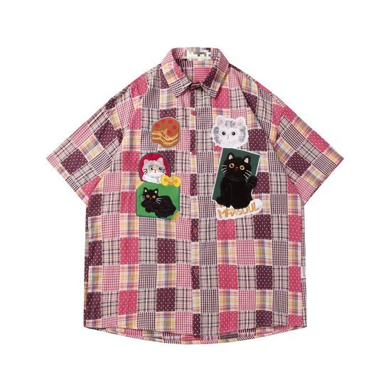 Bashy Charactered flannel shirt _0