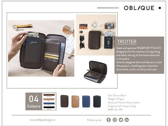 Oblique Trotter Passport Organiser Navy_3