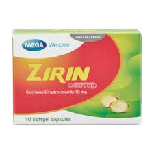 Zirin 10mg Caps (Cetirizine)_1