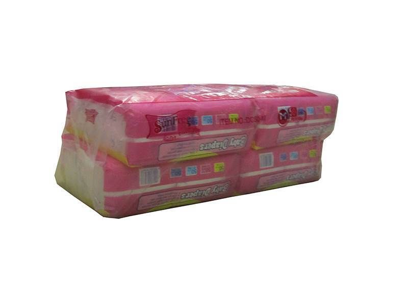 Sunfree Top classic baby diapers (M) 4x50Pcs_3