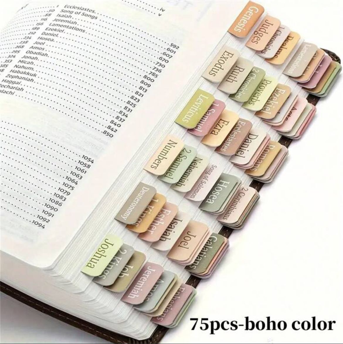 Boho themed Bible Index Tabs_0