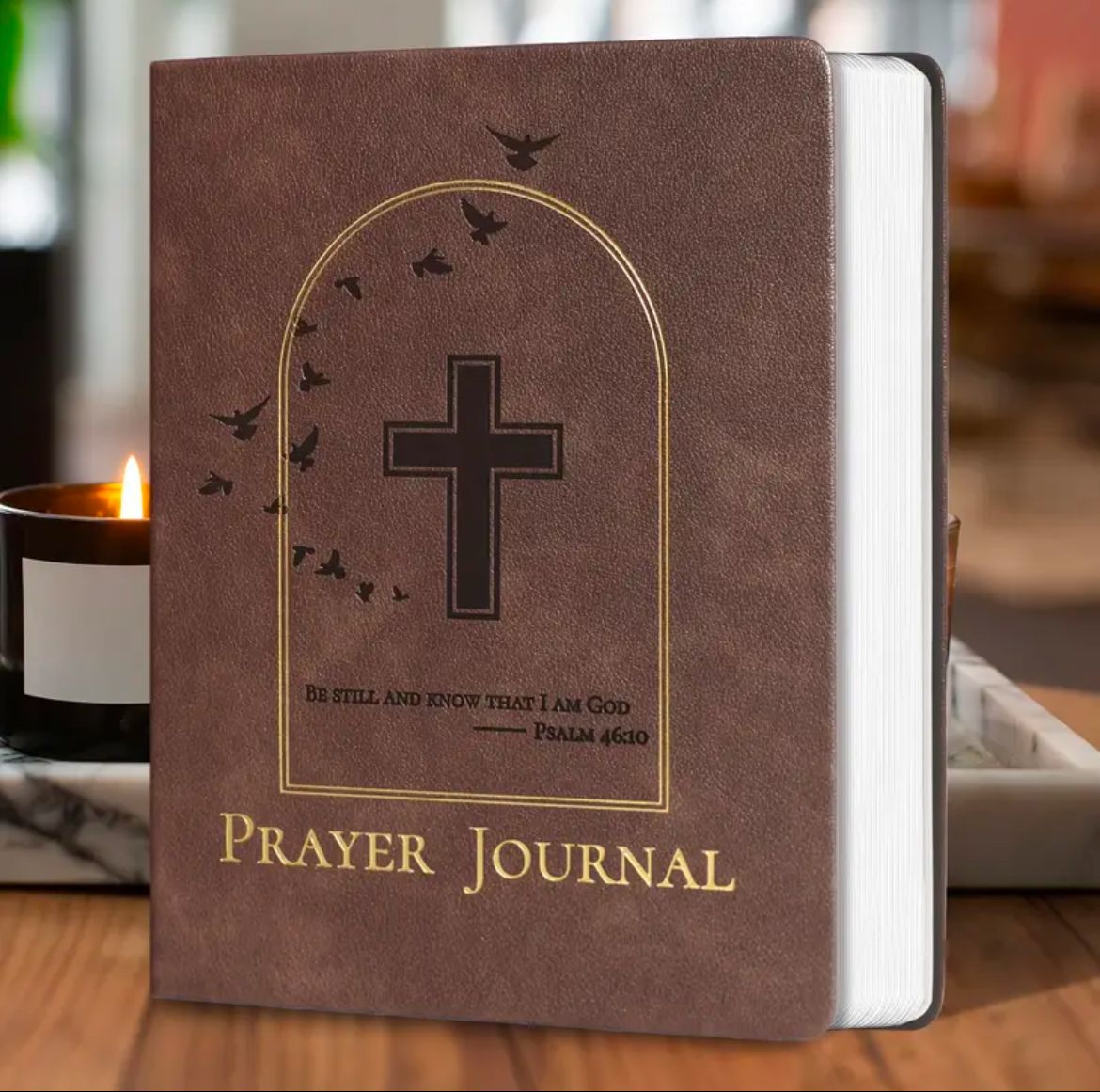 Faux Leather Prayer Journal _0