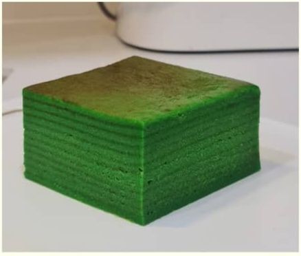 Kek Lapis Evergreen (pandan) - cube_0