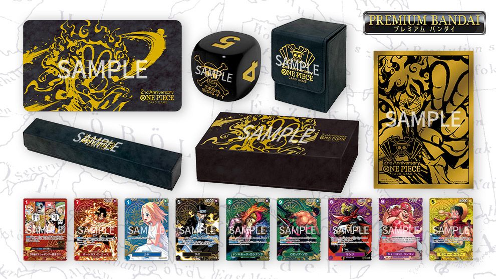 #PRE-ORDER# PREMIUM BANDAIONE PIECE CARD GAME 2nd ANNIVERSARY SET_0