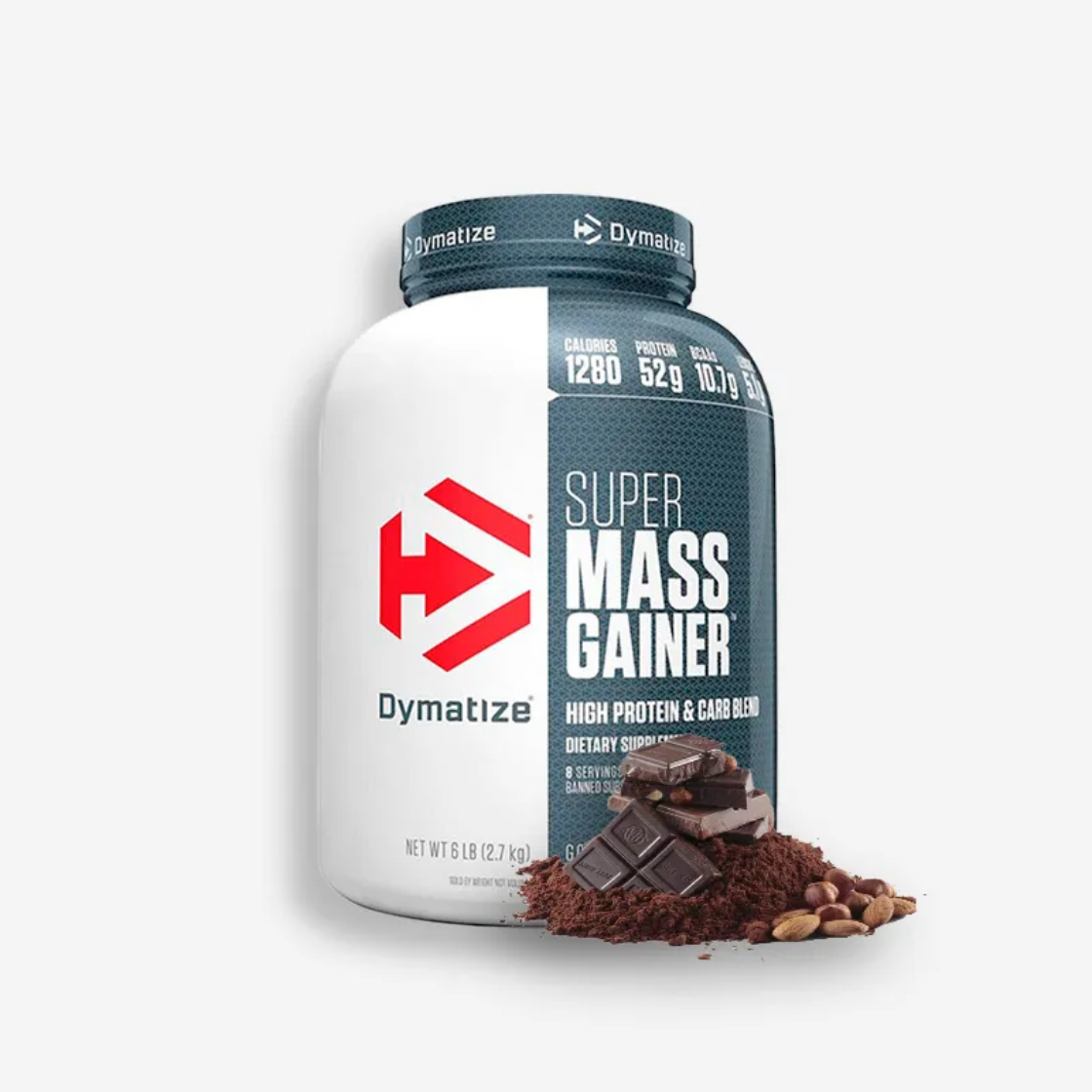 Super Mass Gainer chocolate 6lbs DYMATIZE _0