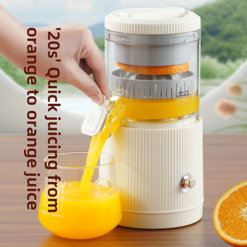 Portable Electric USB Juicer – 1500mAh Citrus Squeezer _0