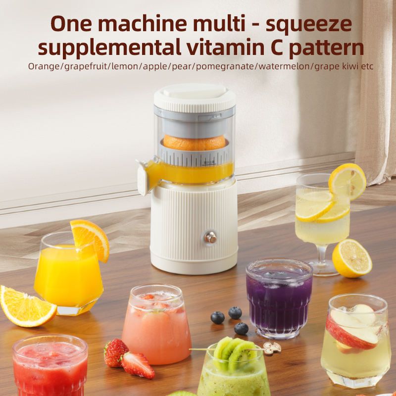 Portable Electric USB Juicer – 1500mAh Citrus Squeezer _2