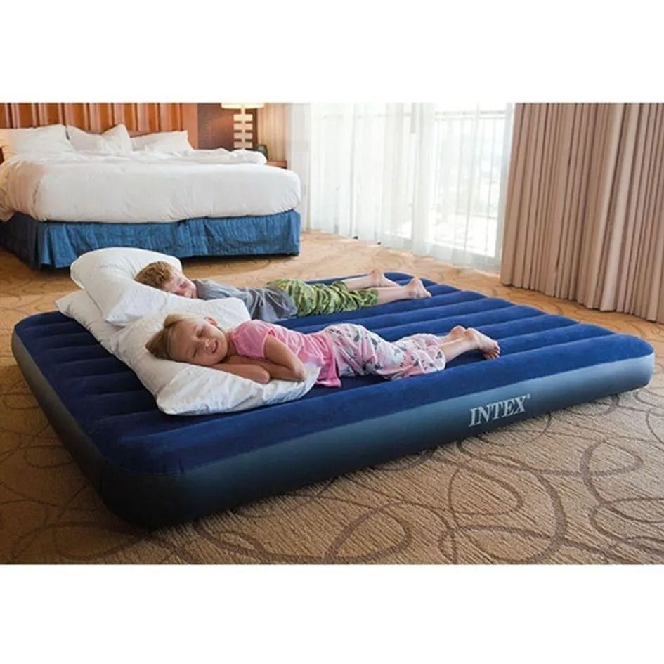 Portable Inflatable Mattress – Camping & Home Air Bed 🛏️🏕️_0