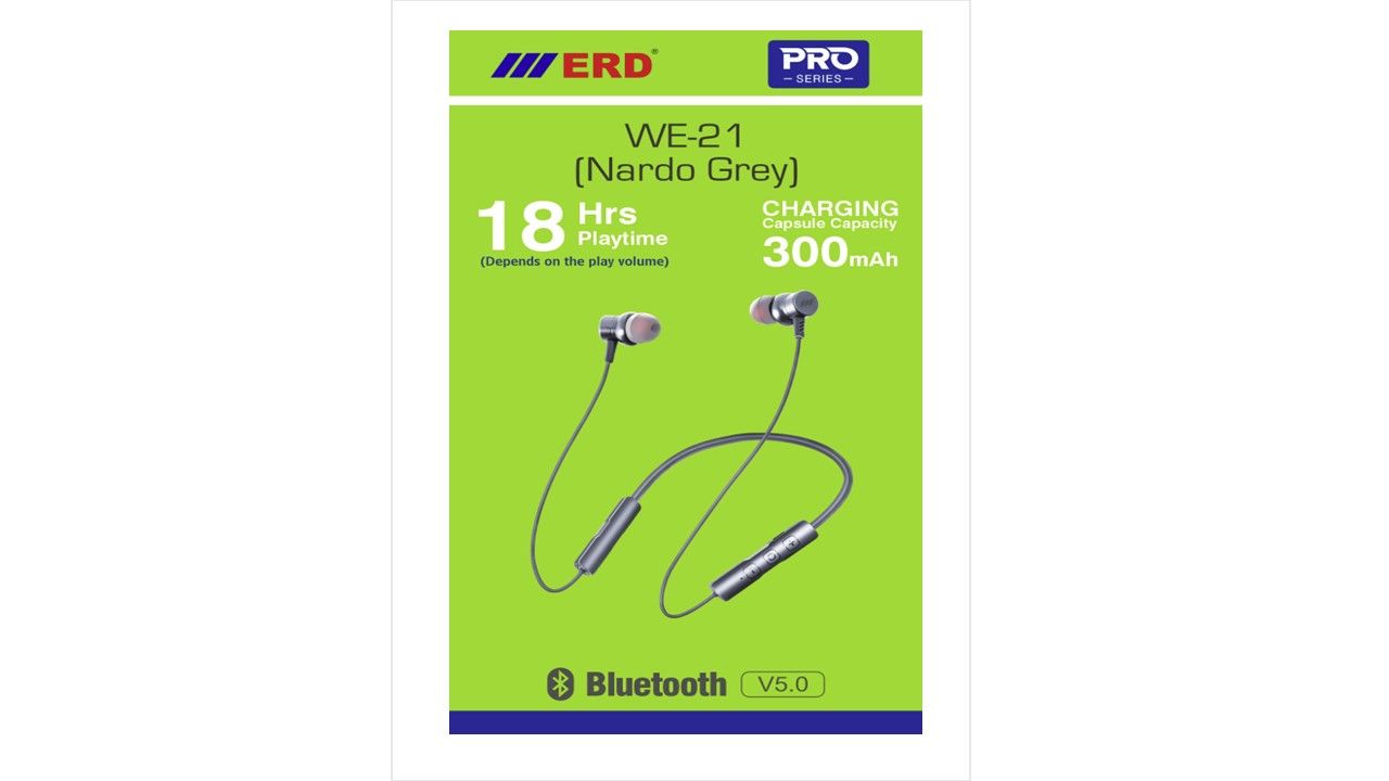 ERD Pro Series WE-21 Wireless Earphone Neckband_5