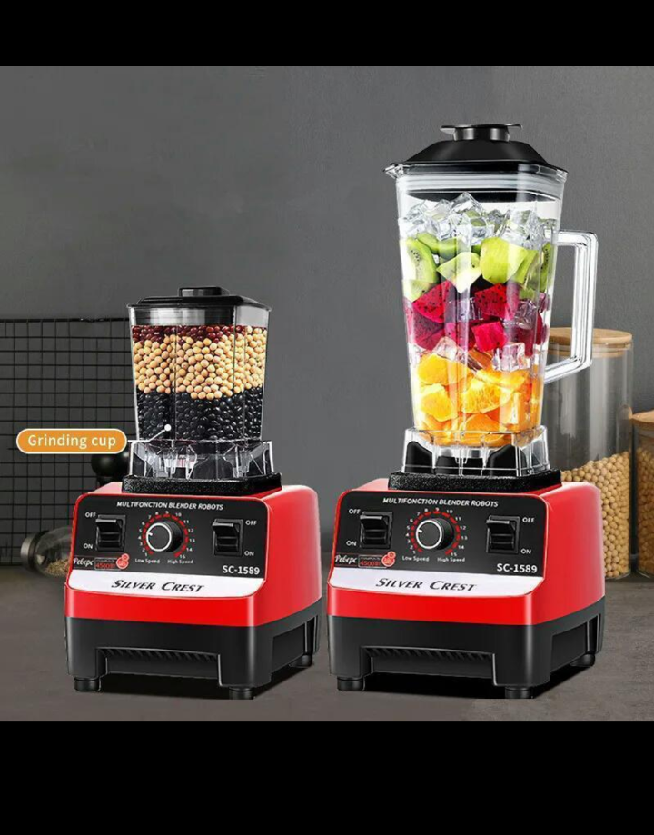 2 in 1 Silver Crest Blender _0