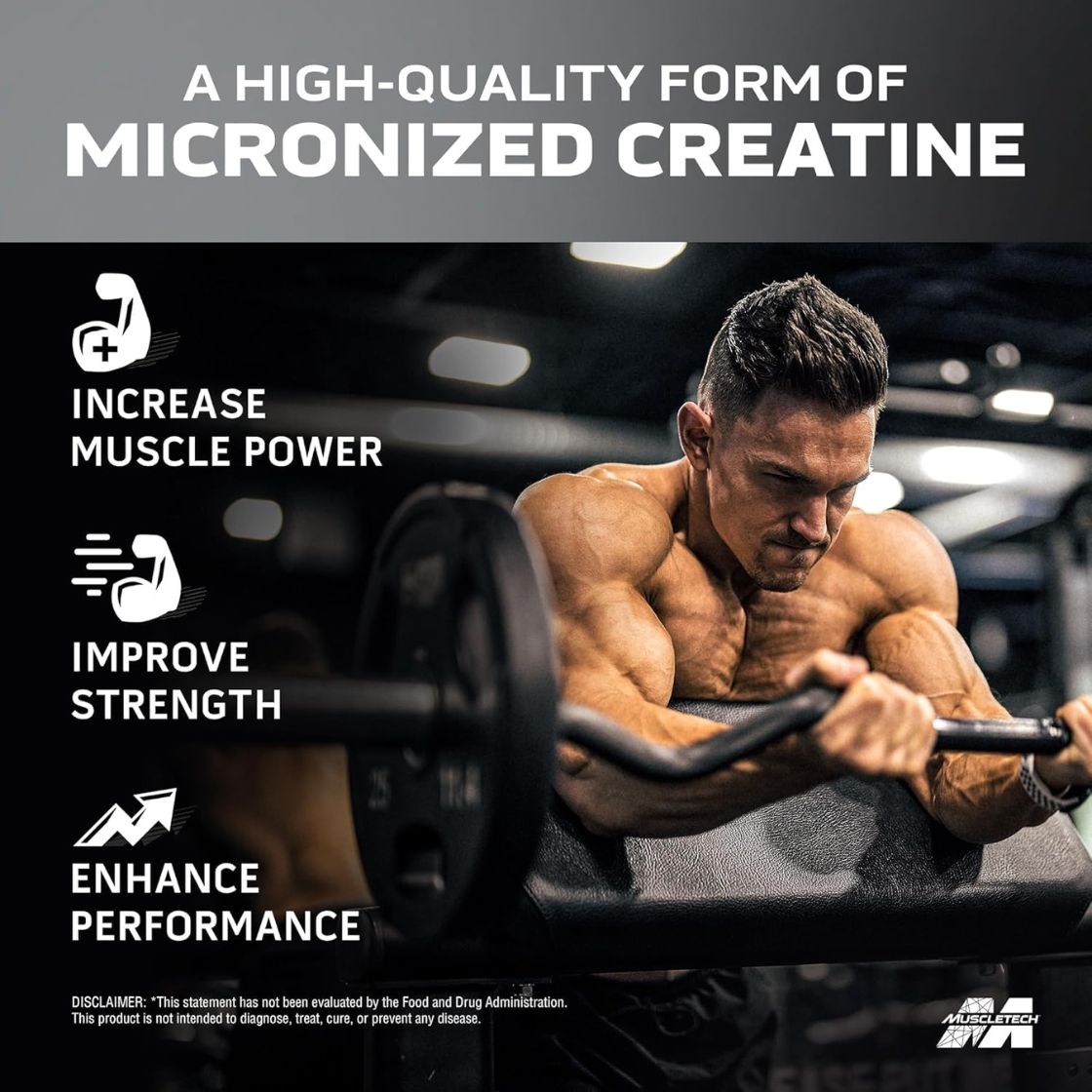 Platinum Creatine 400g MUSCLETECH_4