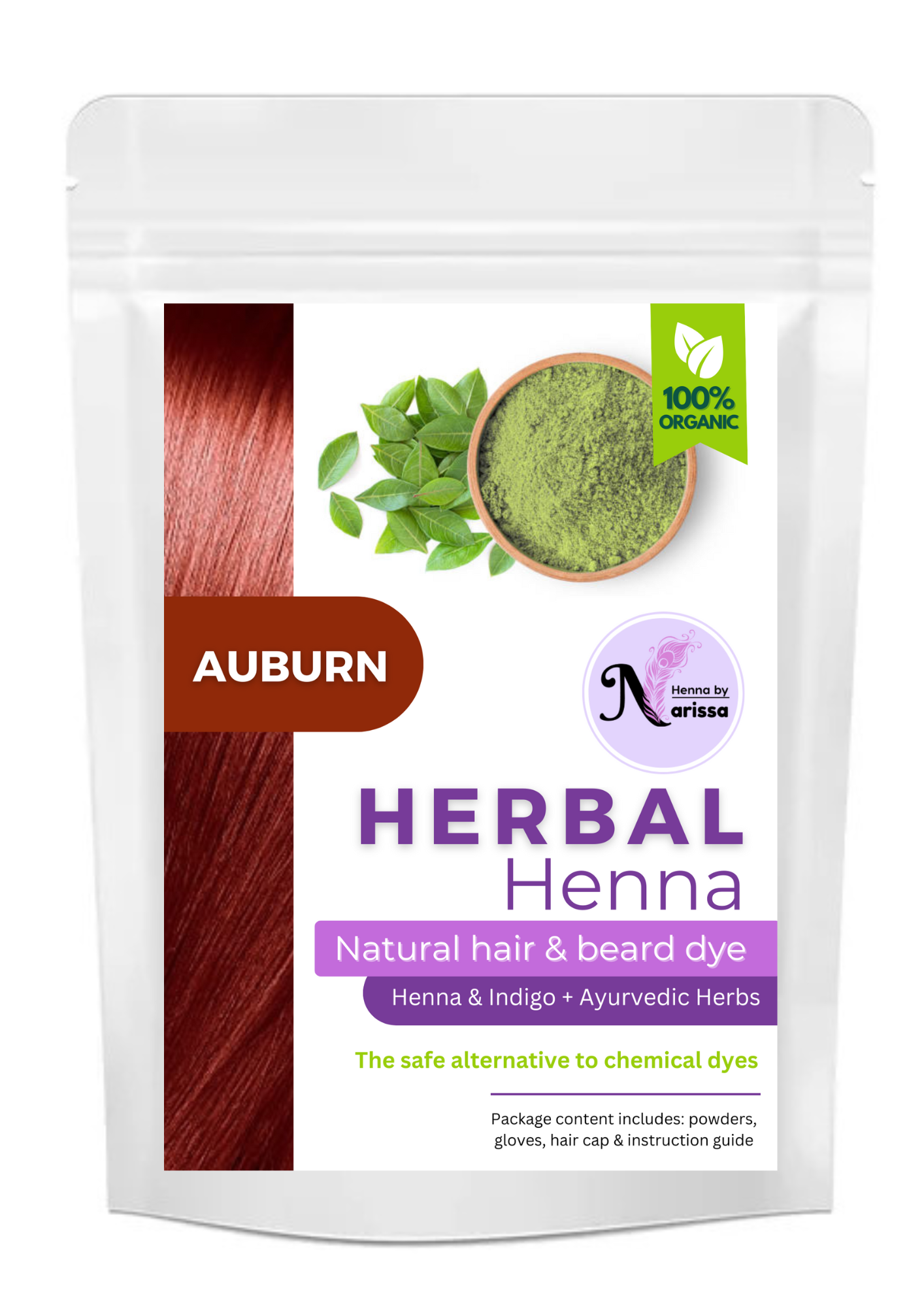 AUBURN Herbal Henna Powder_0