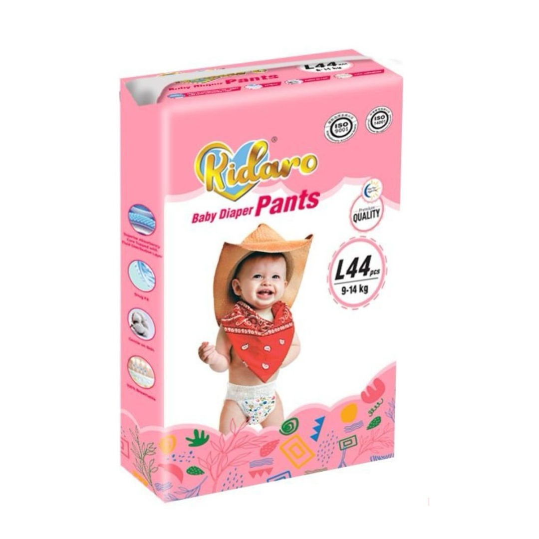 KIDARO BABY DIAPER PANTS L 44PCS_0