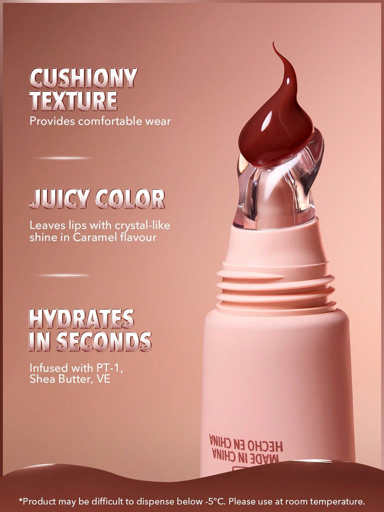 SHEGLAM Crystal Glaze Moisturizing Lip Gloss - Cocoa Cookie_6