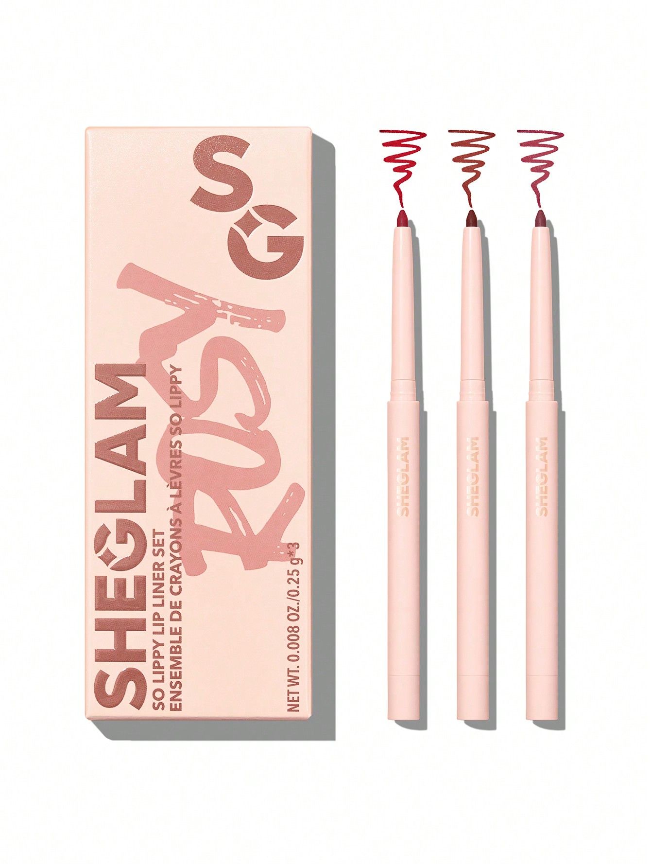 SHEGLAM So Lippy Lip Liner Set - Rose Garden_0