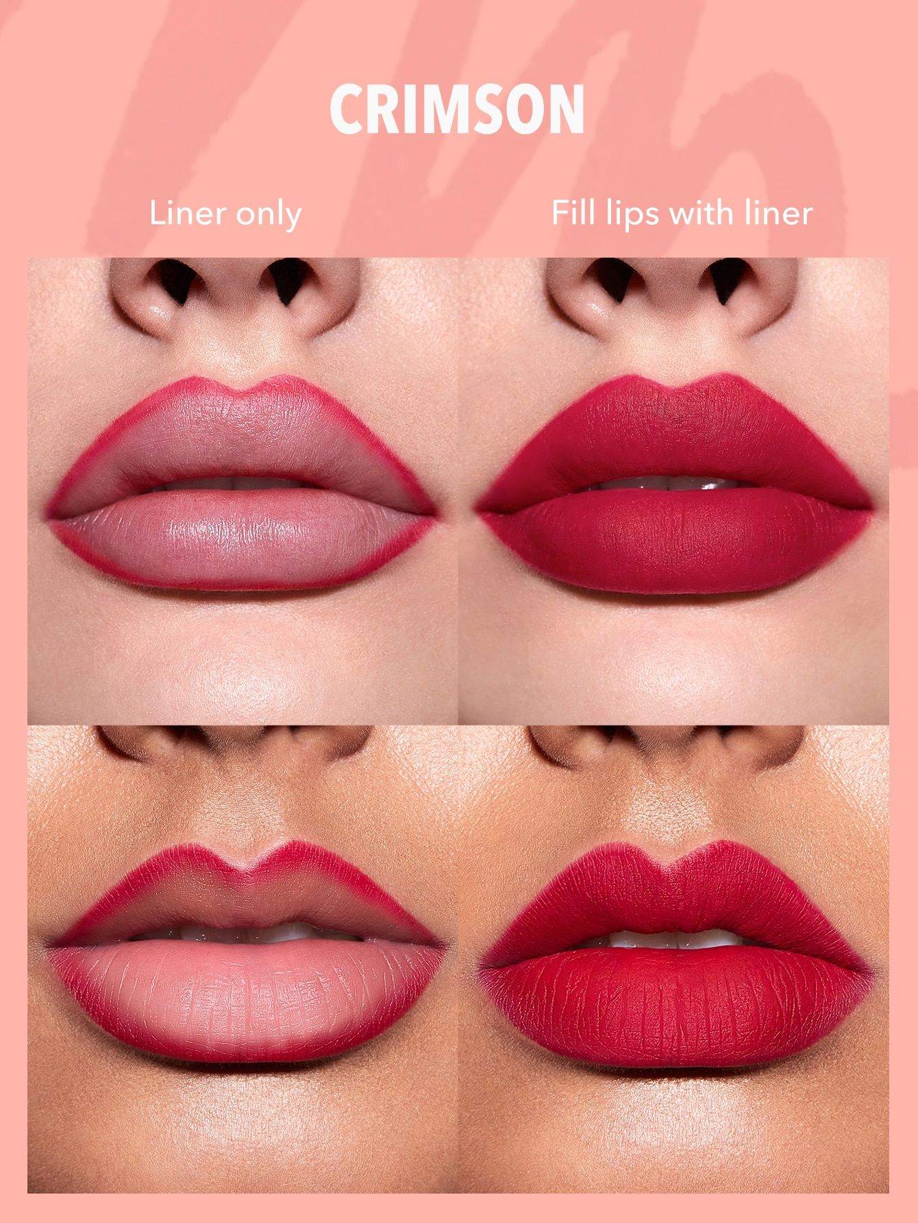 SHEGLAM So Lippy Lip Liner Set - Rose Garden_3