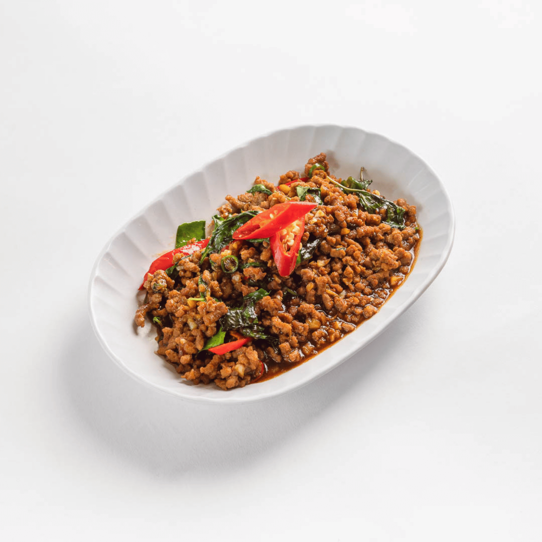 Minced Beef With Basil Leaves_0