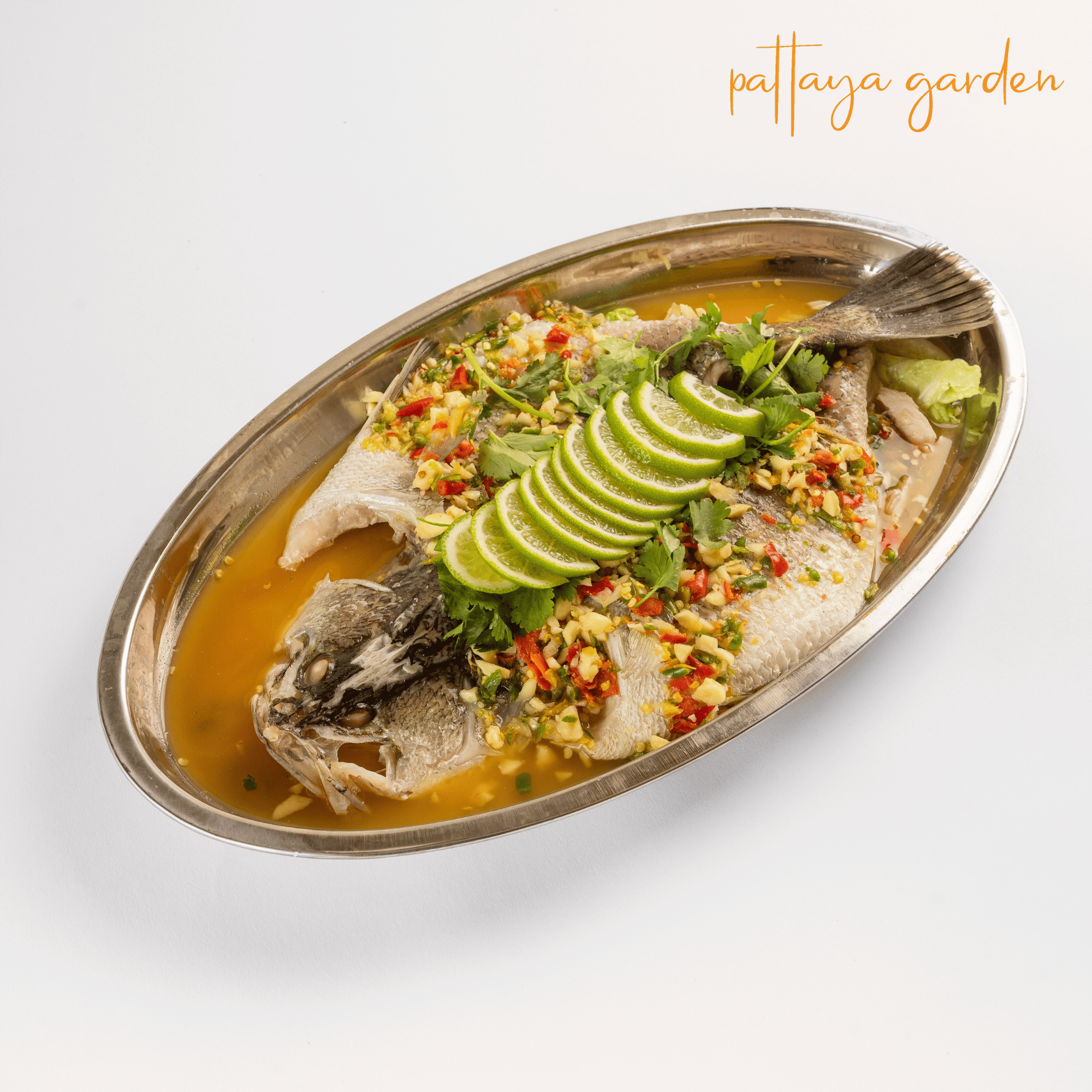 Steamed Sea Bass With Lime, Garlic & Chilli_0