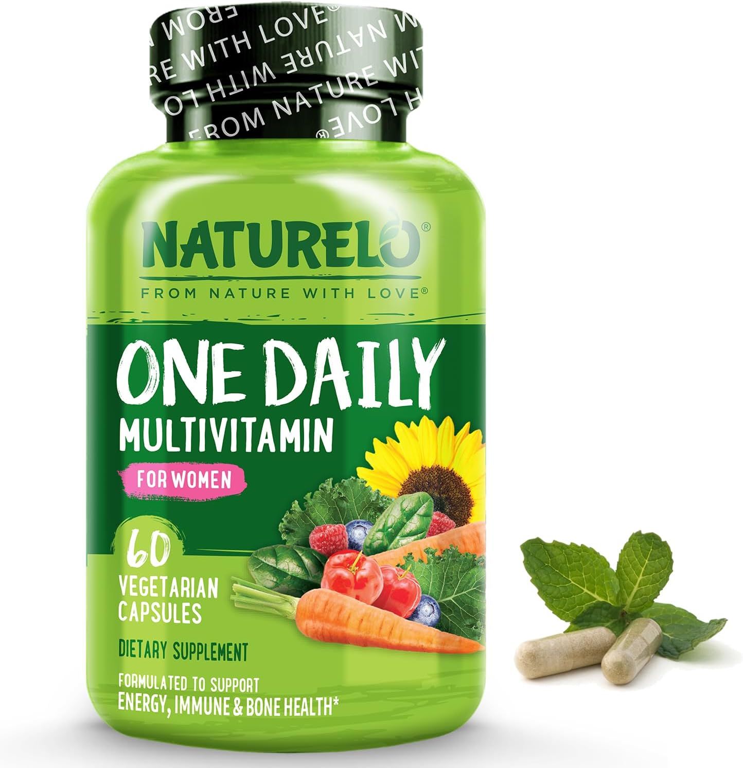 NATURELO One Daily Multivitamin for Women - 60 Capsules_0