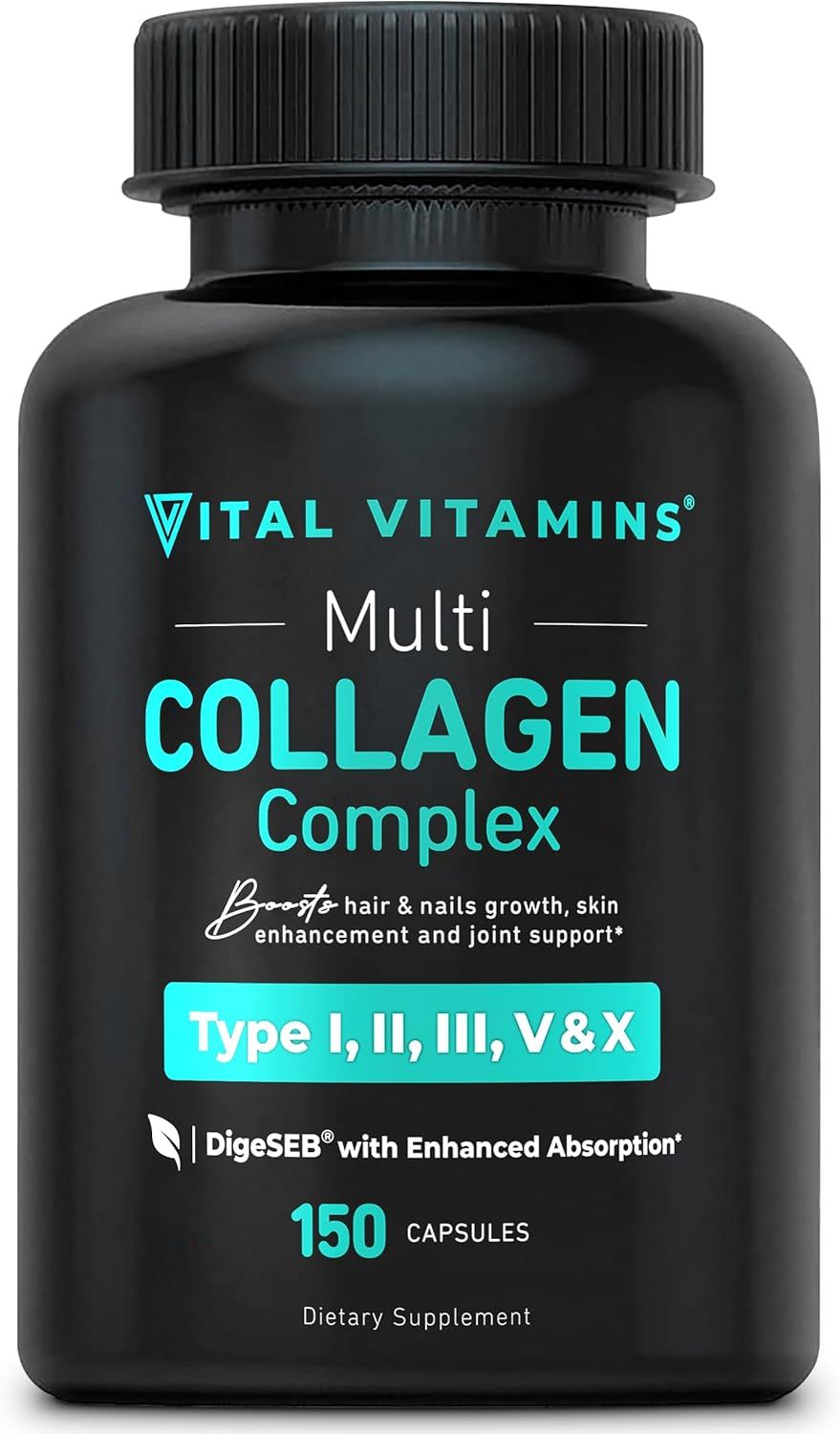 Vital Vitamins Collagen for Women & Men - 150 Capsules_0