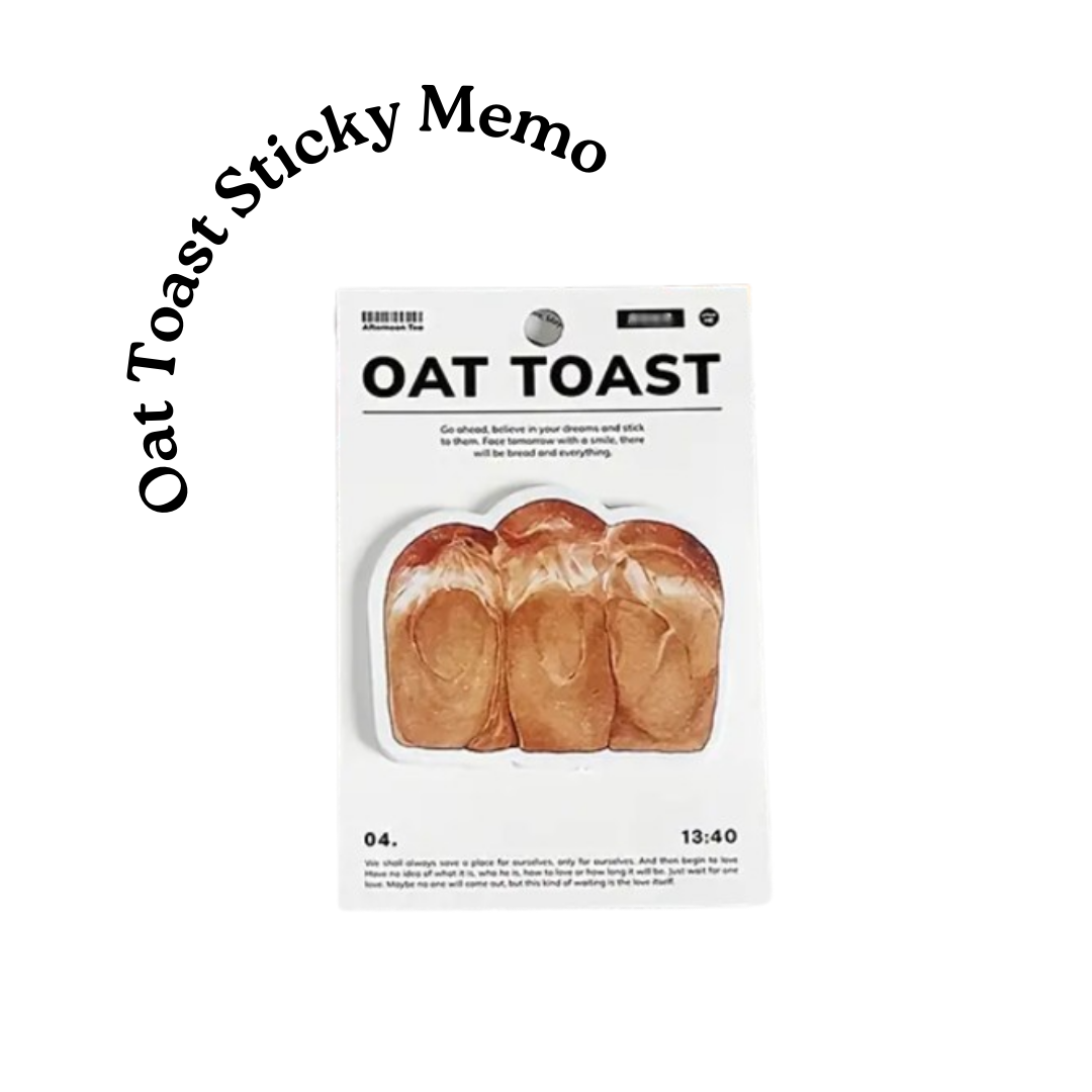 Oat Toast Sticky Memo_0