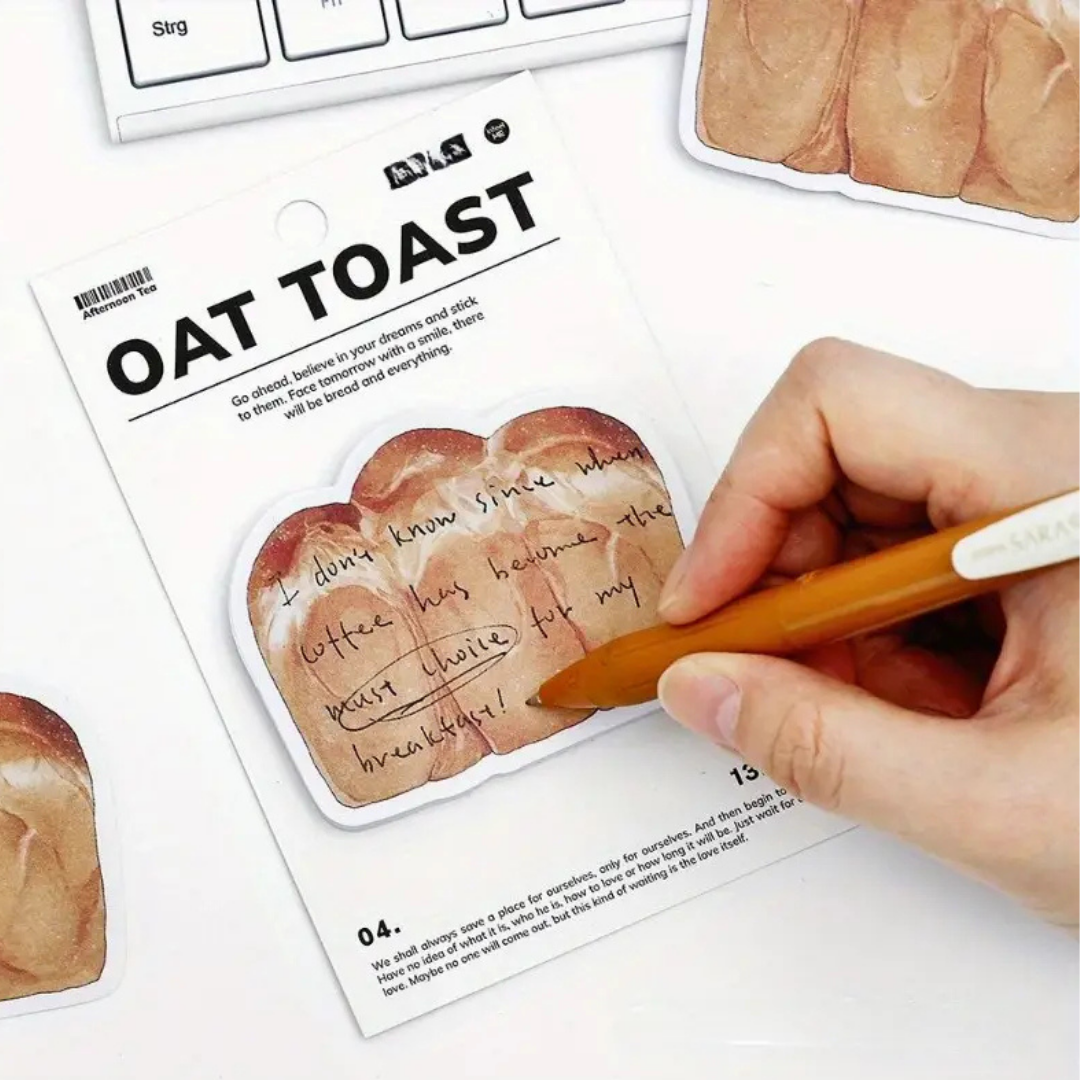 Oat Toast Sticky Memo_1