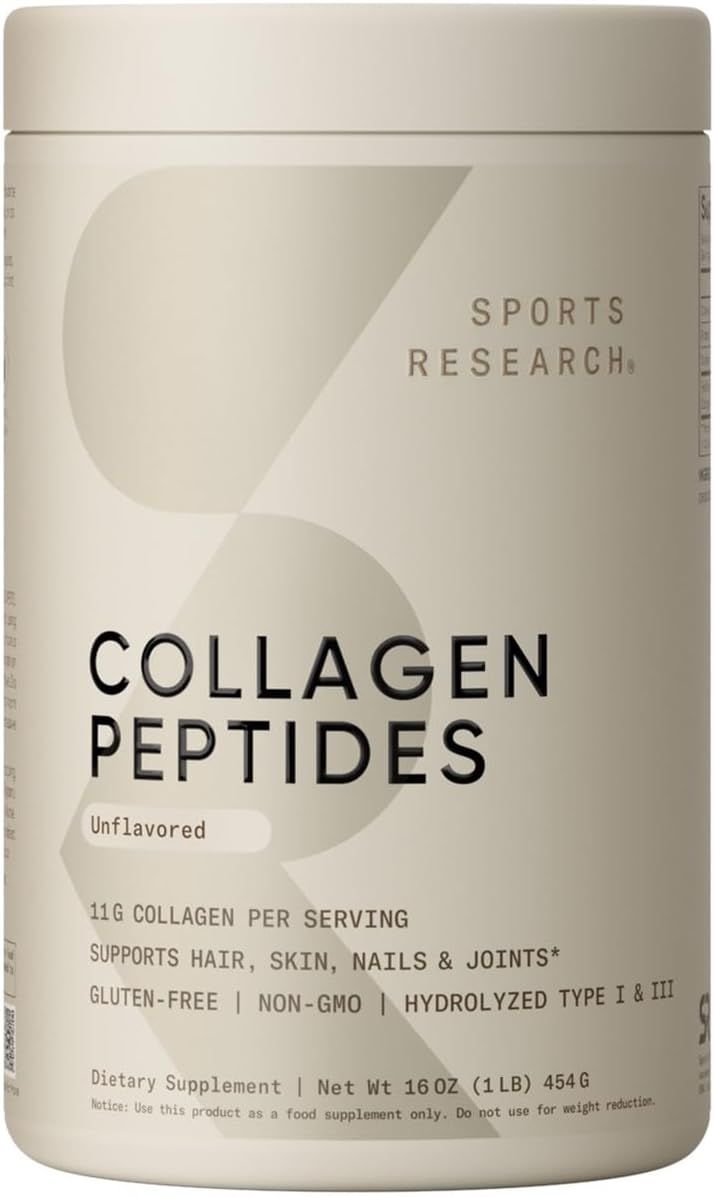 Sports Research Collagen Peptides - Powder (41 Servings)_0