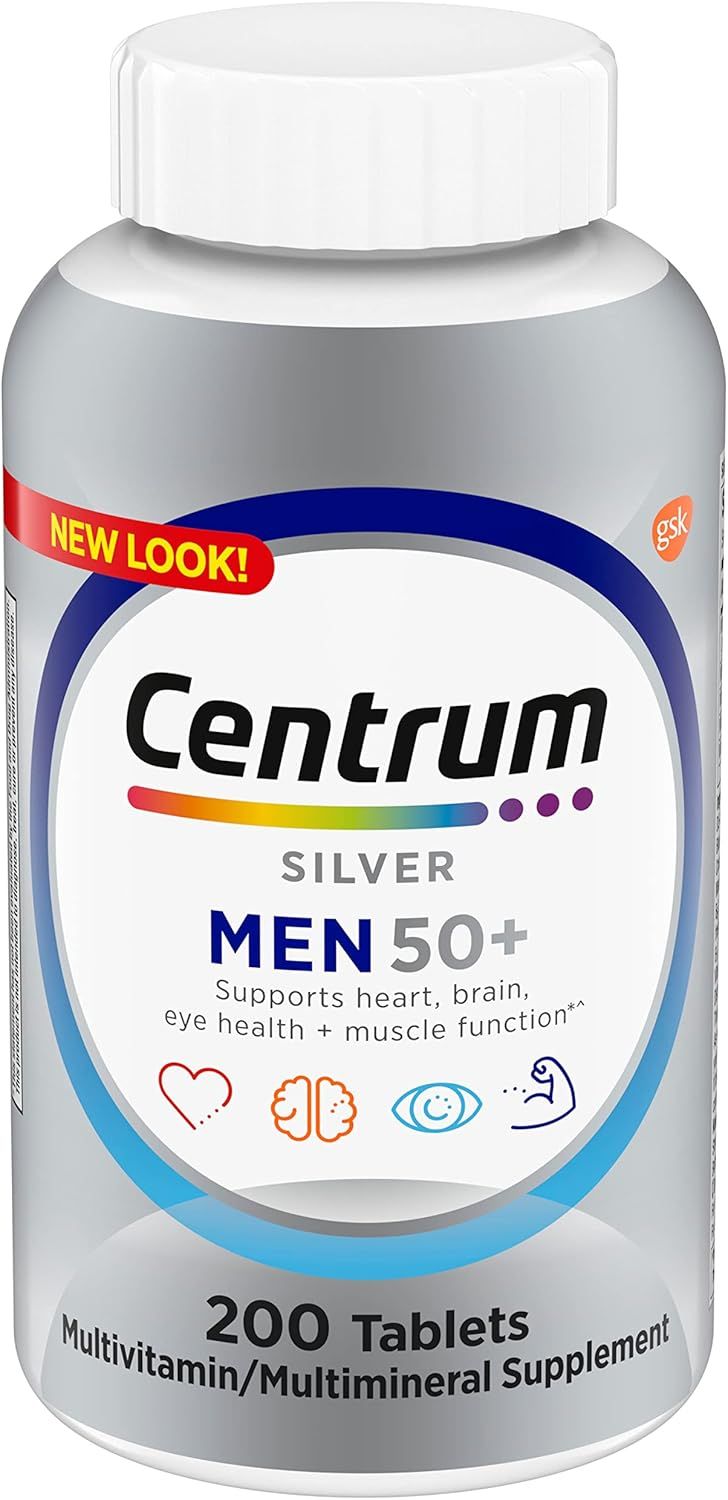  Centrum Silver Men's Multivitamin 50+ - 200 Tablets_0