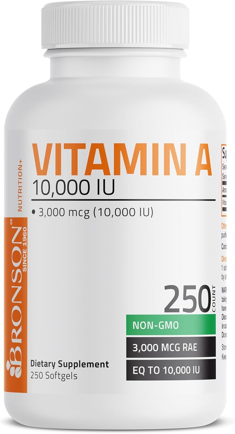 Bronson Vitamin A 10,000 IU - 250 Softgels_0