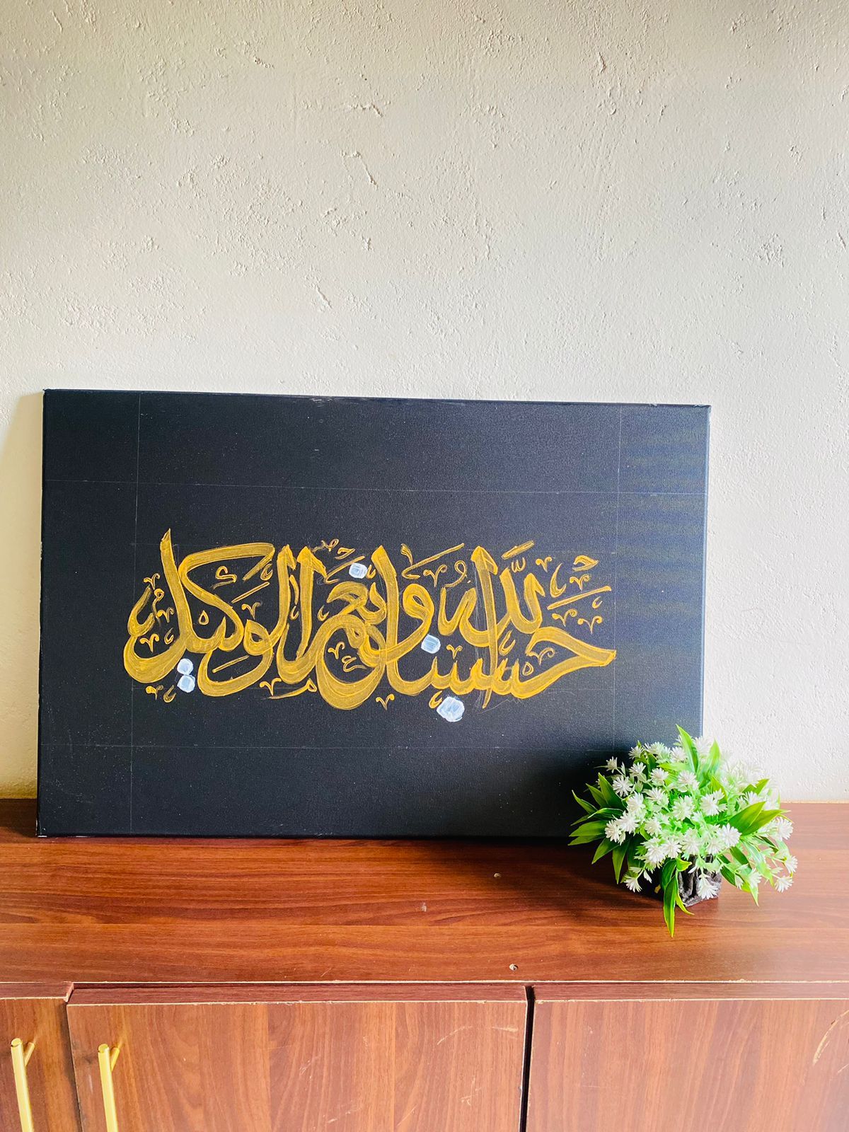 customized calligraphy canvas_3