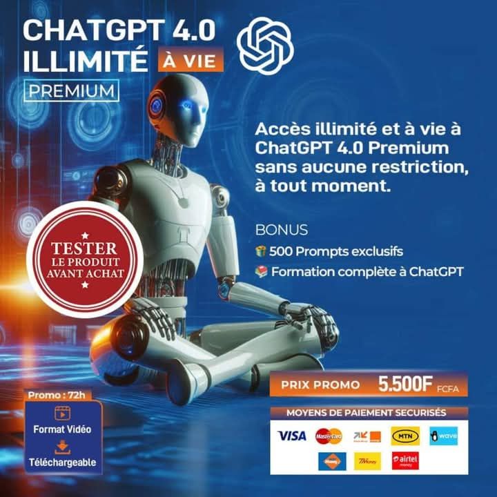 Abonnement premium CHATGPT 4 _0