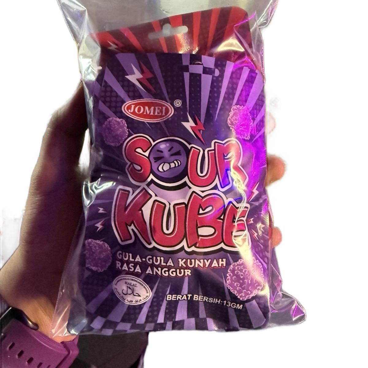 SOUR KUBE GULA-GULA KUNYAH ( 10 Pcs ) _1