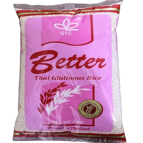 Better Thai Glutinous Rice - 2 kg White_0