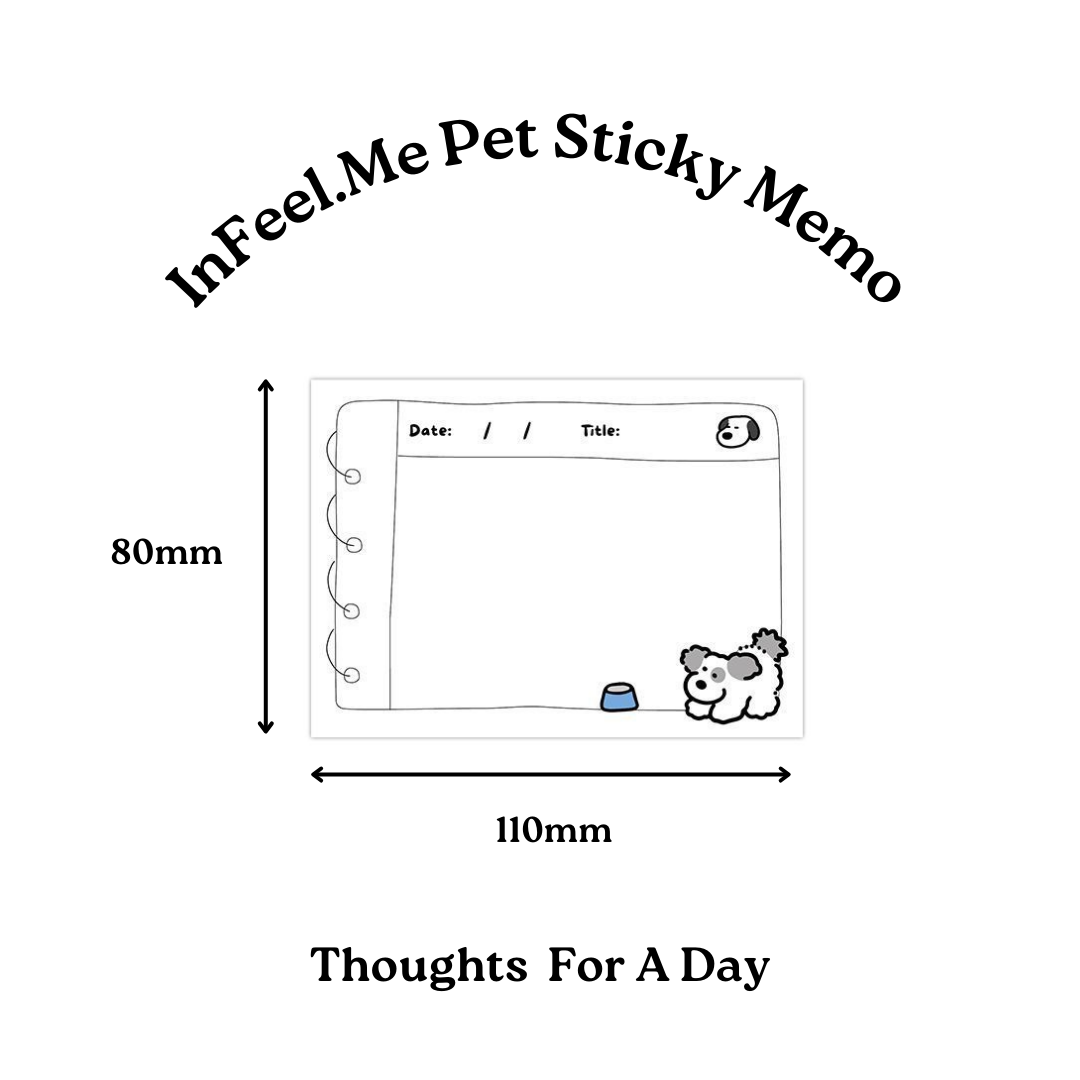 InFeel.Me Pet Sticky Memo_0