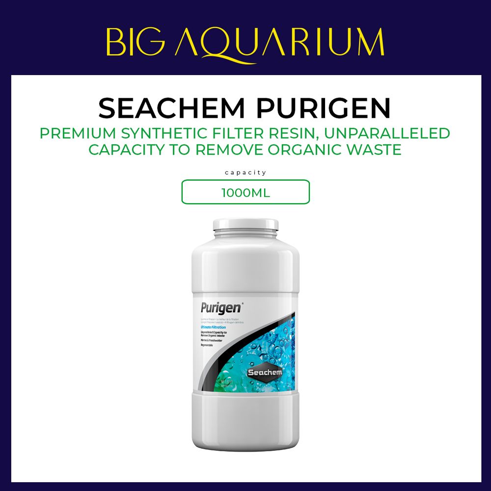 Seachem Purigen - Removes Soluble & Insoluble Impurities from water (1000ml)_0