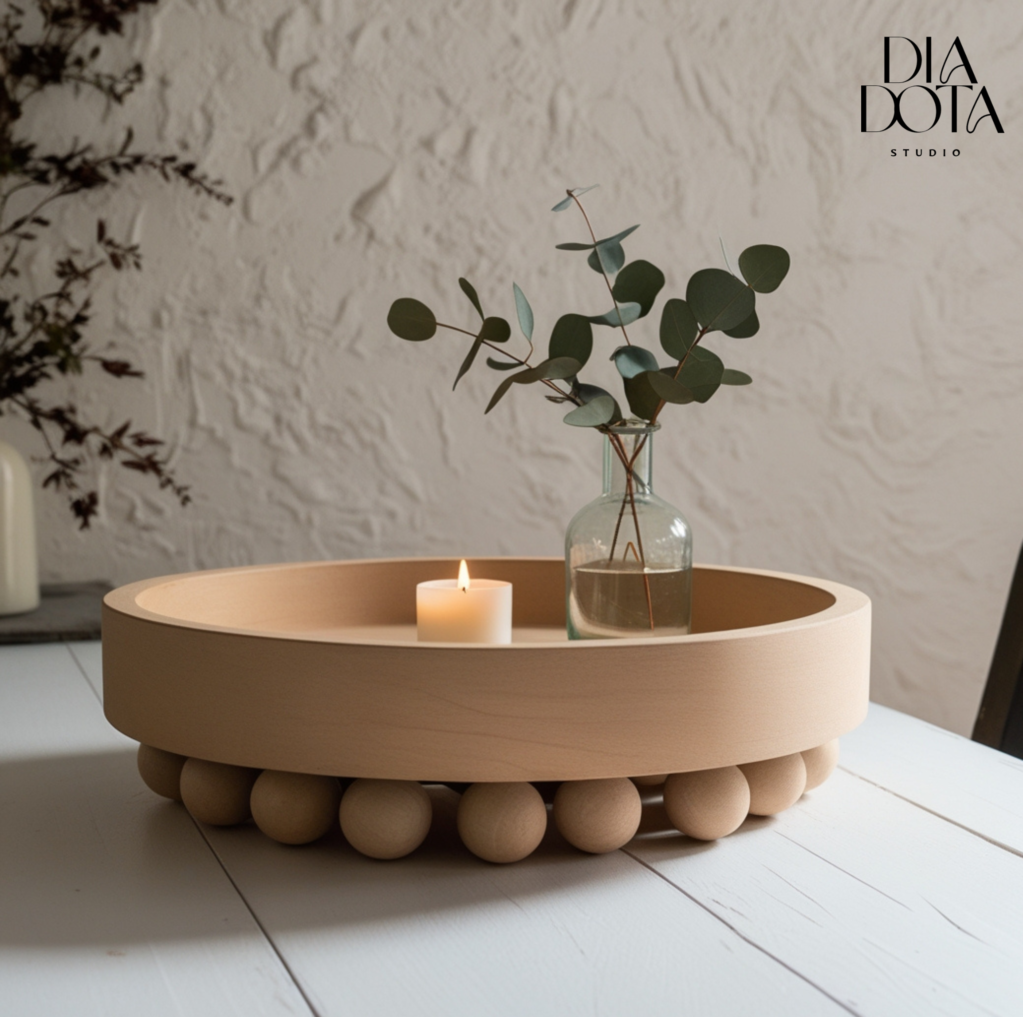 Zahara Wooden Tray _0