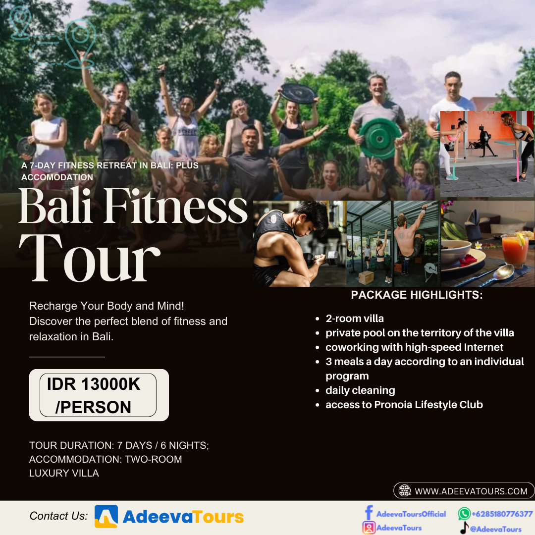 A 7-Day Fitness Retreat in Bali: Plus Accomodation_0