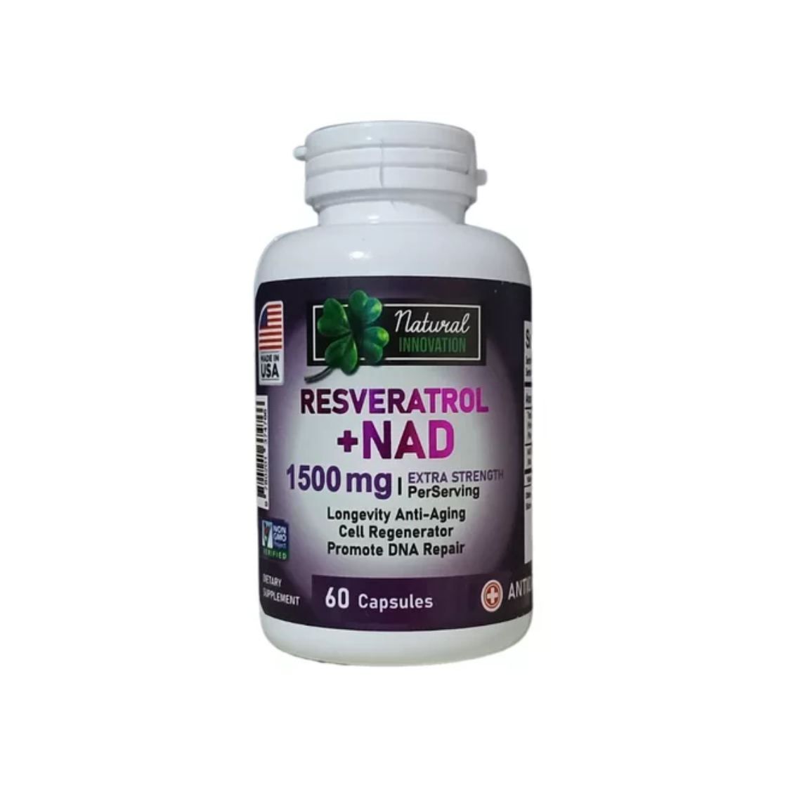 Resveratrol 60 caps Natural Innovation _0