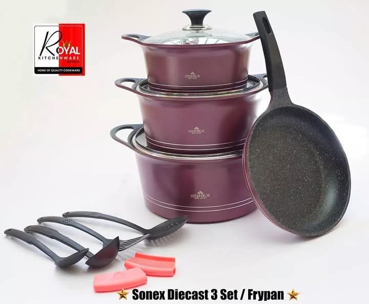 3 set Sonex Die cast /frypan _0