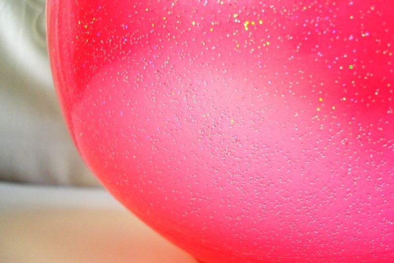 TULONI | Ball Tuloni 16 cm Metallic-Glitter col. Pink Art. T0102_2