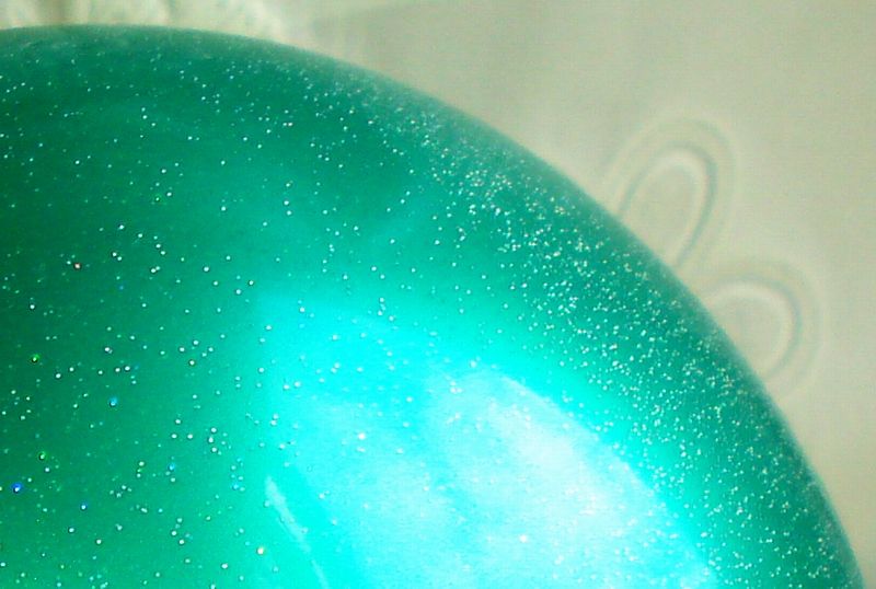 TULONI | Ball Tuloni 16 cm Metallic-Glitter col. Green Art. T0103_3