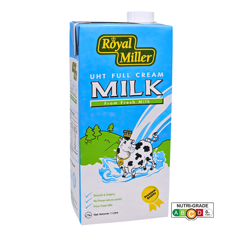 Royal Miller UHT Full Cream Milk 1L_0