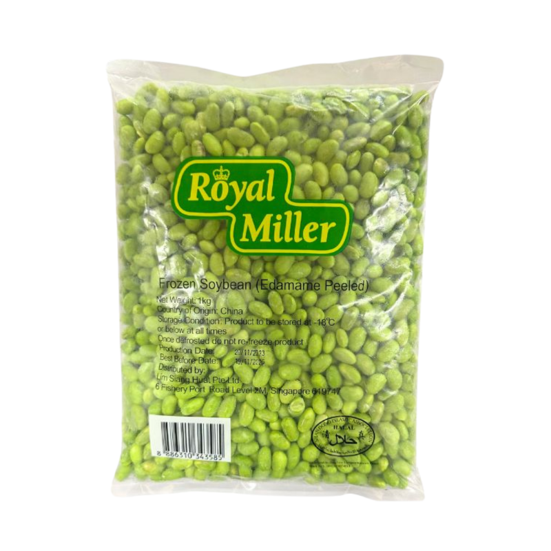 Royal Miller Frozen Peeled Edamame 1kg_0