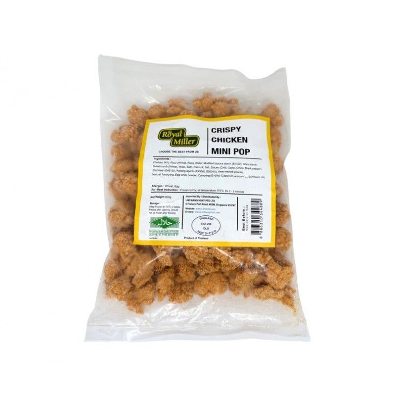 Royal Miller Frozen Crispy Chicken Mini Pop 800g_0