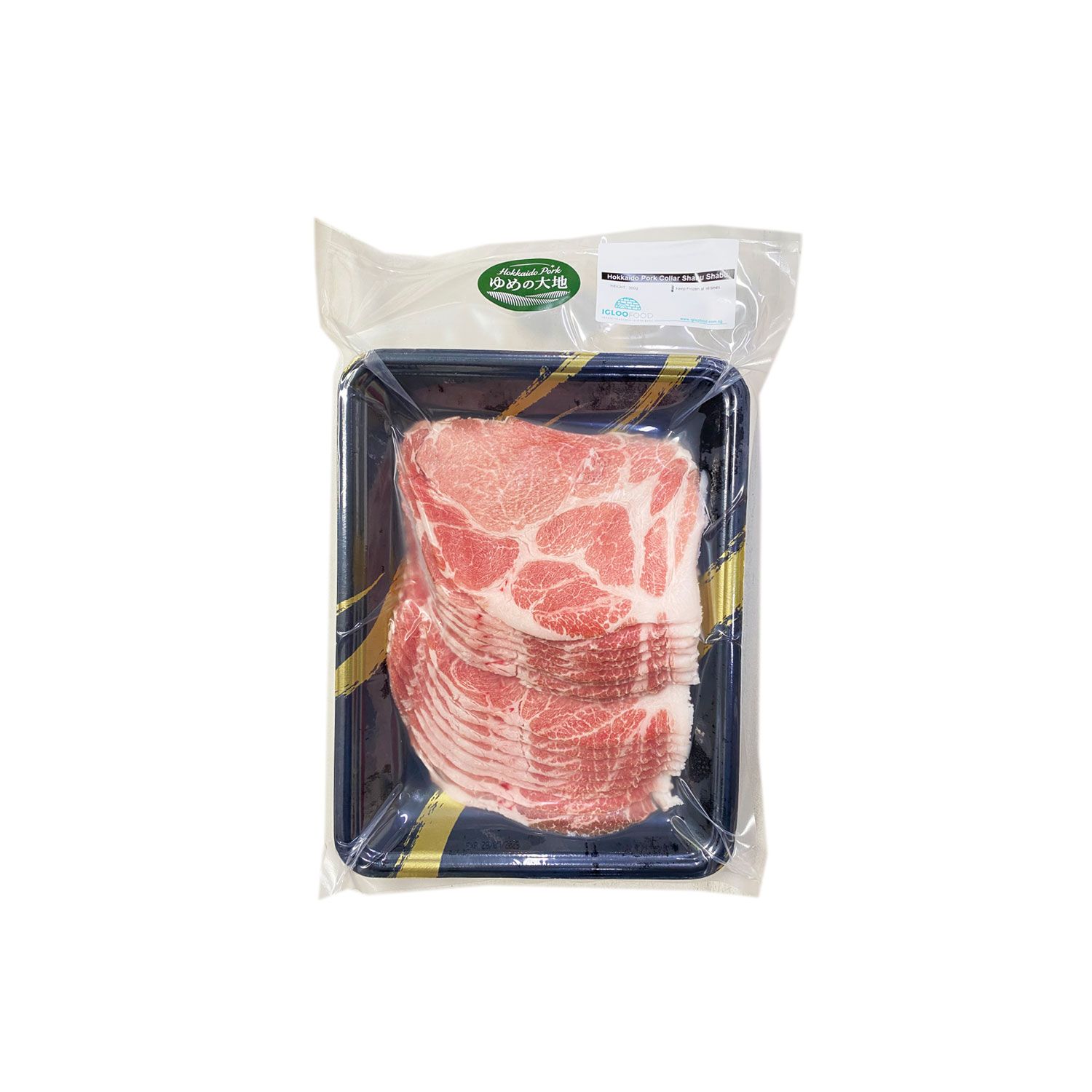 Frozen Hokkaido Pork Collar Shabu 300g_0