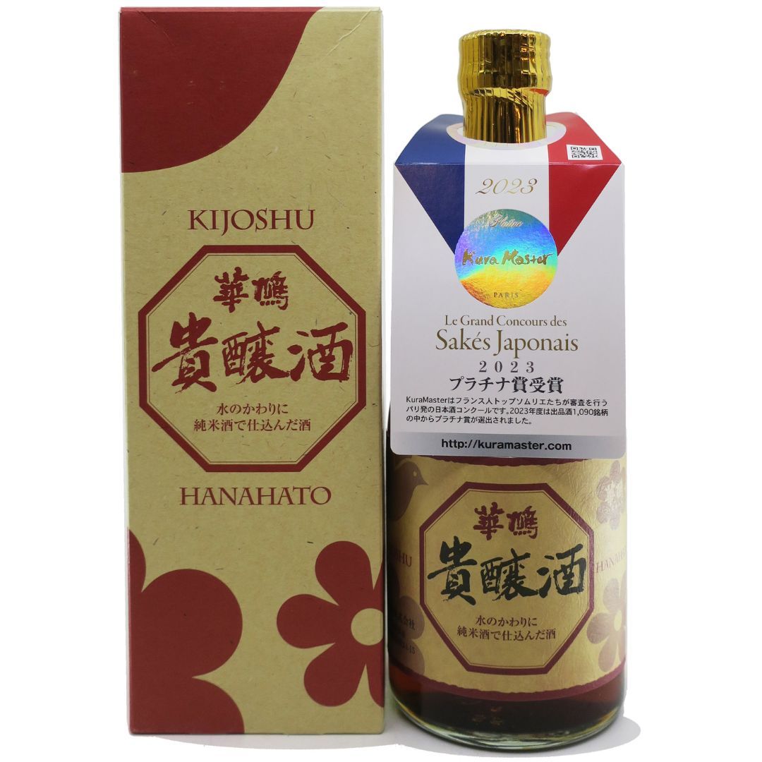 華鳩 8年貯蔵 貴醸酒 500ml (禮盒裝)_0